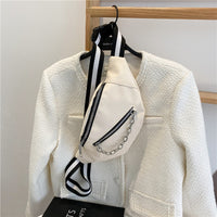 Sacoche Banane Urbaine Blanche Design - modèle Beige - Banane Avenue ™