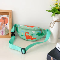 Sac Banane Enfant Motif Dinosaure Coloré - modèle Vert - Banane Avenue ™