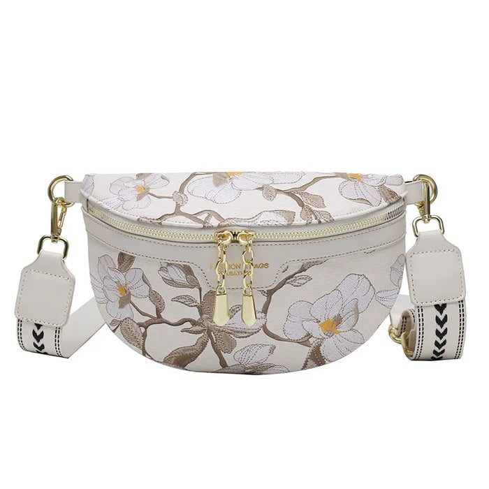 Sac Banane Floral Elégance Tendance Urbaine