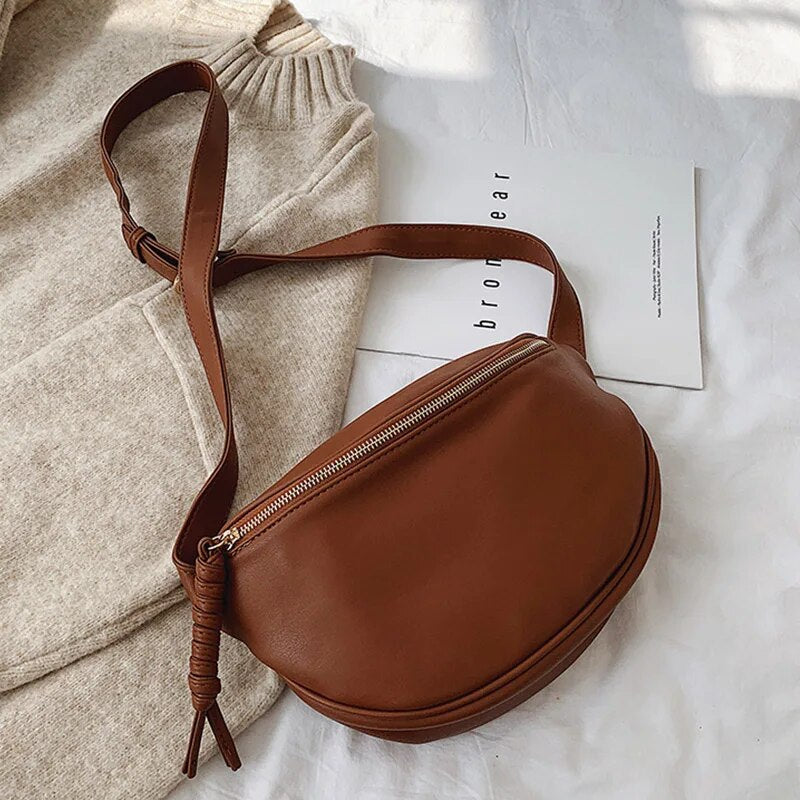 Sac Banane Urbain Chic Noir Unisexe