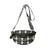 Sac Banane Chic Cuir Damier Élégant - modèle Noir - Banane Avenue ™