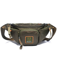 Sacoche Banane Tactique Urbaine Noire - modèle Camouflage - Banane Avenue ™