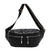Sac Banane Matelassé Élégant Gris Urbain - modèle Noir - Banane Avenue ™