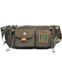 Sacoche Banane Tactique Multifonction Noire - modèle Camouflage vert - Banane Avenue ™