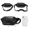 Sac Banane Urbain Noir Tendance Unisexe