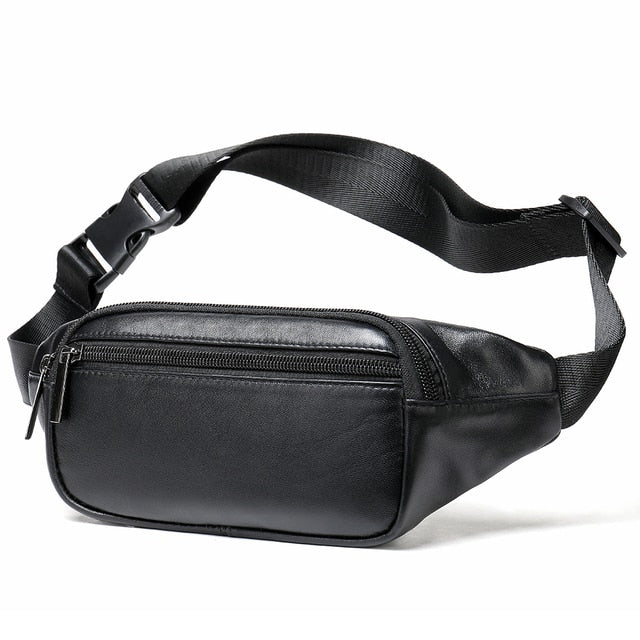 Sac Banane Urbain Noir Tendance Unisexe
