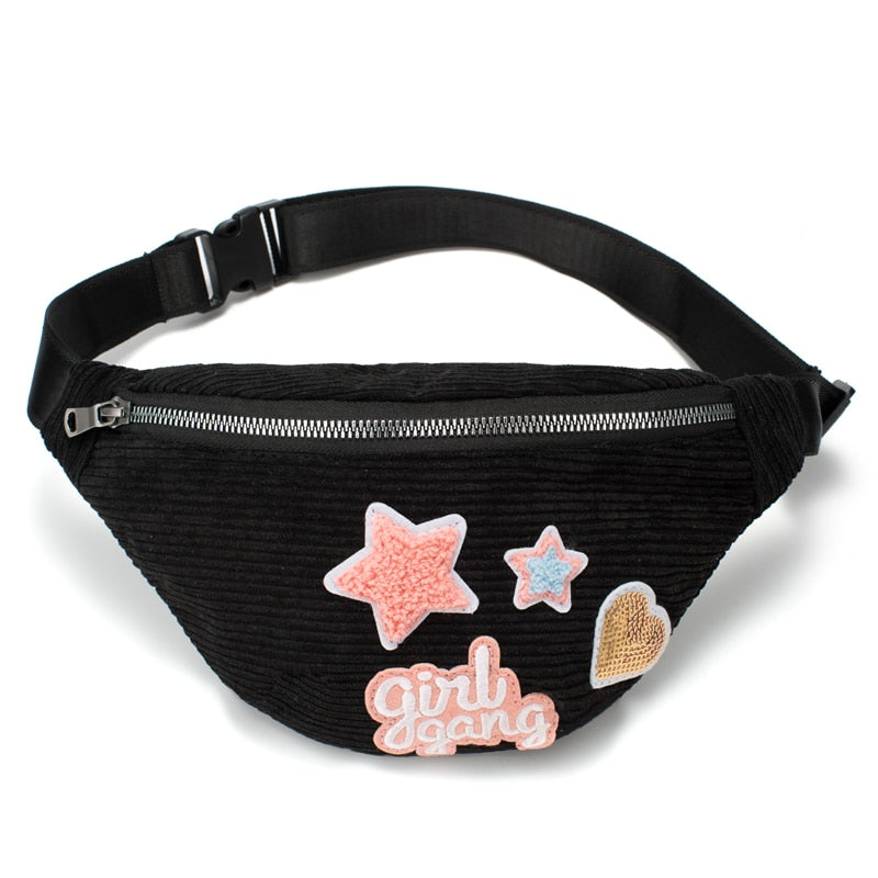 Sac Banane Rose Tendance Girl Gang