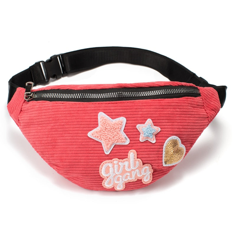 Sac Banane Rose Tendance Girl Gang