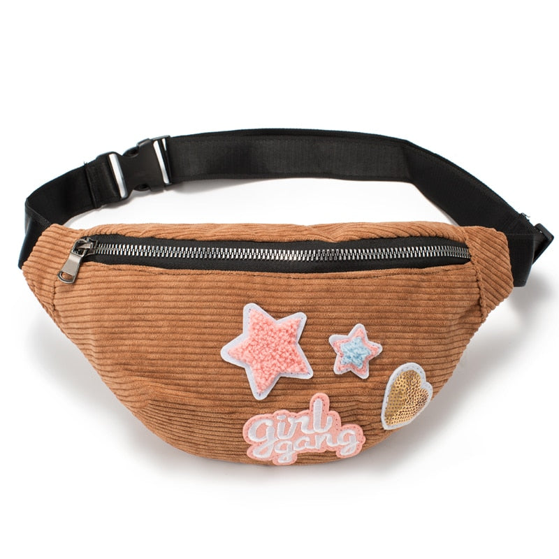 Sac Banane Rose Tendance Girl Gang