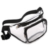 Sac Banane Tendance Argenté Brillant Unisexe