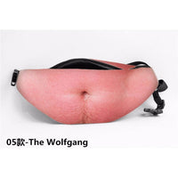 Sac Banane Original Imitation Ventre Poilu - modèle Vert - Banane Avenue ™