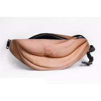 Sac Banane Original Imitation Ventre Poilu - modèle Bleu - Banane Avenue ™