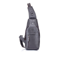 Sacoche Banane Cuir Urbaine Élégante Unisexe - Banane Avenue ™