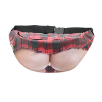 Sac Banane Humoristique Fesses en Tartan