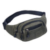 Sac Banane Urbain Bleu Denim Ajustable