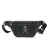 Sac Banane Noir Crâne Punk Urbain