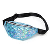 Sac Banane Brillant Rose Tendance Unisexe