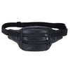 Sac Banane Cuir Marron Élégant Unisexe