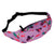 Sac Banane Fantaisie Licorne Noir Multicolore - modèle Rose - Banane Avenue ™