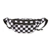 Ceinture Banane Urbaine Damier Rouge