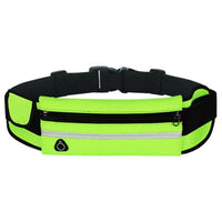 Ceinture Sportive Rose Ajustable avec Poche - modèle Vert - Banane Avenue ™