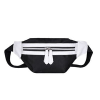 Sacoche Banane Urbaine Noire Bicolore Ultrapratique