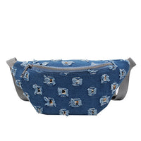 Sac Banane Denim Motifs Animaux Urbain - Banane Avenue ™