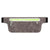 Sac Banane Urbain Chic Gris Contrasté - modèle Marron - Banane Avenue ™