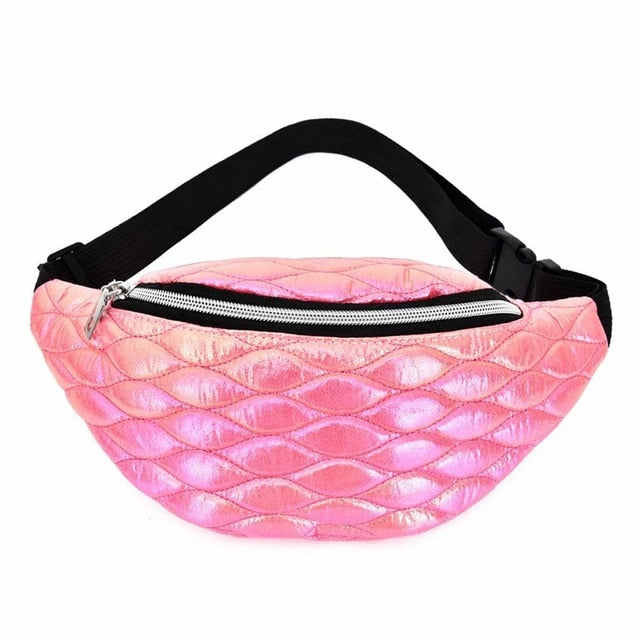 Sac Banane Holographique Sirène Tendance