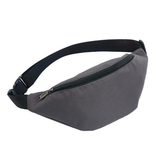 Sac Banane Urbain Gris Compact Pratique