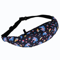 Sac Banane Fantaisie Licornes et Arc-en-ciel - modèle Multicolor - Banane Avenue ™