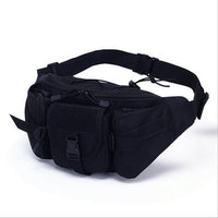 Sac Banane Tactique Multi-Poches Beige - modèle Noir - Banane Avenue ™