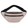 Sac Banane Urbain Rose Élégant Unisexe