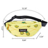 Sac Banane Ananas Tendance Urbain Unisexe