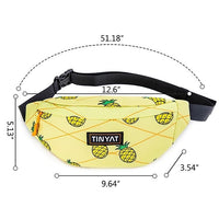 Sac Banane Ananas Tendance Urbain Unisexe - modèle Jaune - Banane Avenue ™