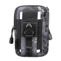 Sacoche Banane Tactique Camouflage Digital - modèle Gris - Banane Avenue ™