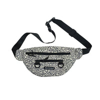 Sac Banane Urbain Geometrique Bleu Compact - modèle Beige - Banane Avenue ™