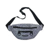 Sac Banane Urbain Geometrique Bleu Compact