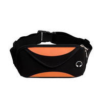 Sac Banane Sportive Audio Intégrée Noir - modèle Orange - Banane Avenue ™
