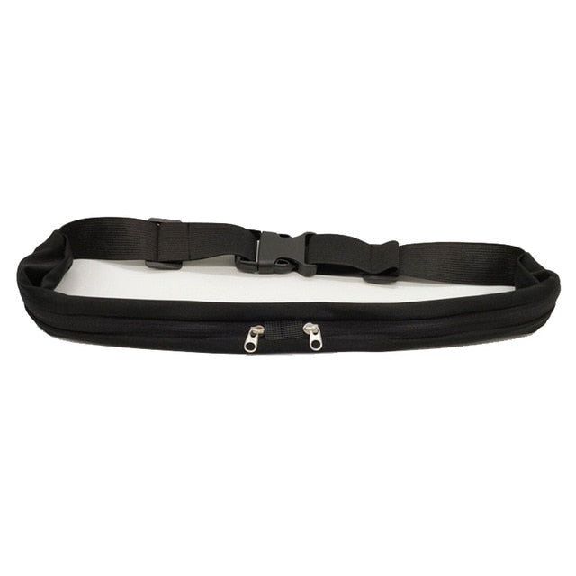 Ceinture Sportive Urbaine Étanche Noire Orange