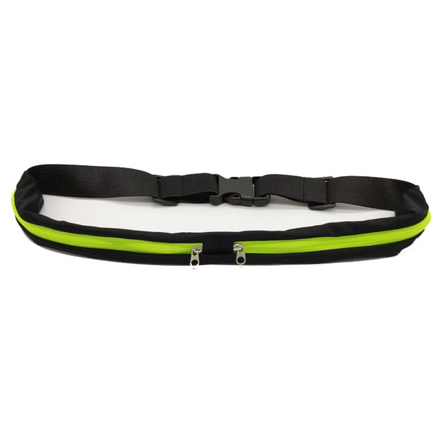 Ceinture Sportive Urbaine Étanche Noire Orange