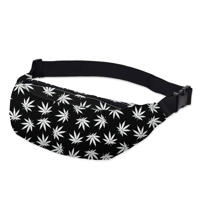 Sac Banane Urbain Feuille Cannabis Trendy