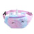 Sacoche Banane Enfant Licorne Rose Peluche - modèle Mulicolor - Banane Avenue ™