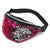 Sac Banane Paillettes Multicolores Réglable - modèle Magenta - Banane Avenue ™