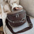 Sac Banane Élégant Cuir Marron Chaîne Métal - modèle Marron - Banane Avenue ™
