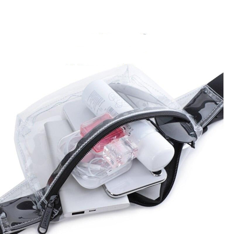 Sac Banane Transparent Pratique Ajustable