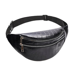 Acheter Sacoche Banane Urbaine Simili-Cuir Noir - Banane Avenue ™