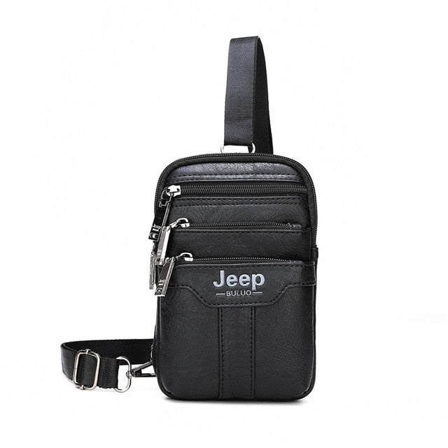 Sacoche Banane Urbaine Jeep Cuir Vintage