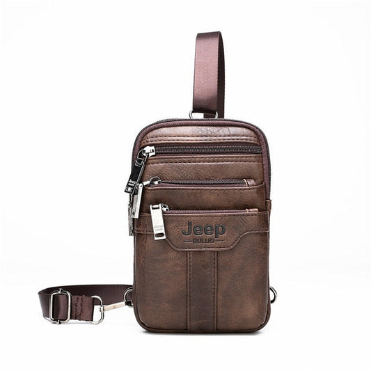Sacoche Banane Urbaine Jeep Cuir Vintage