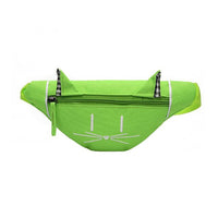 Sac Banane Sportif Bleu Chat Urbain - modèle Vert - Banane Avenue ™